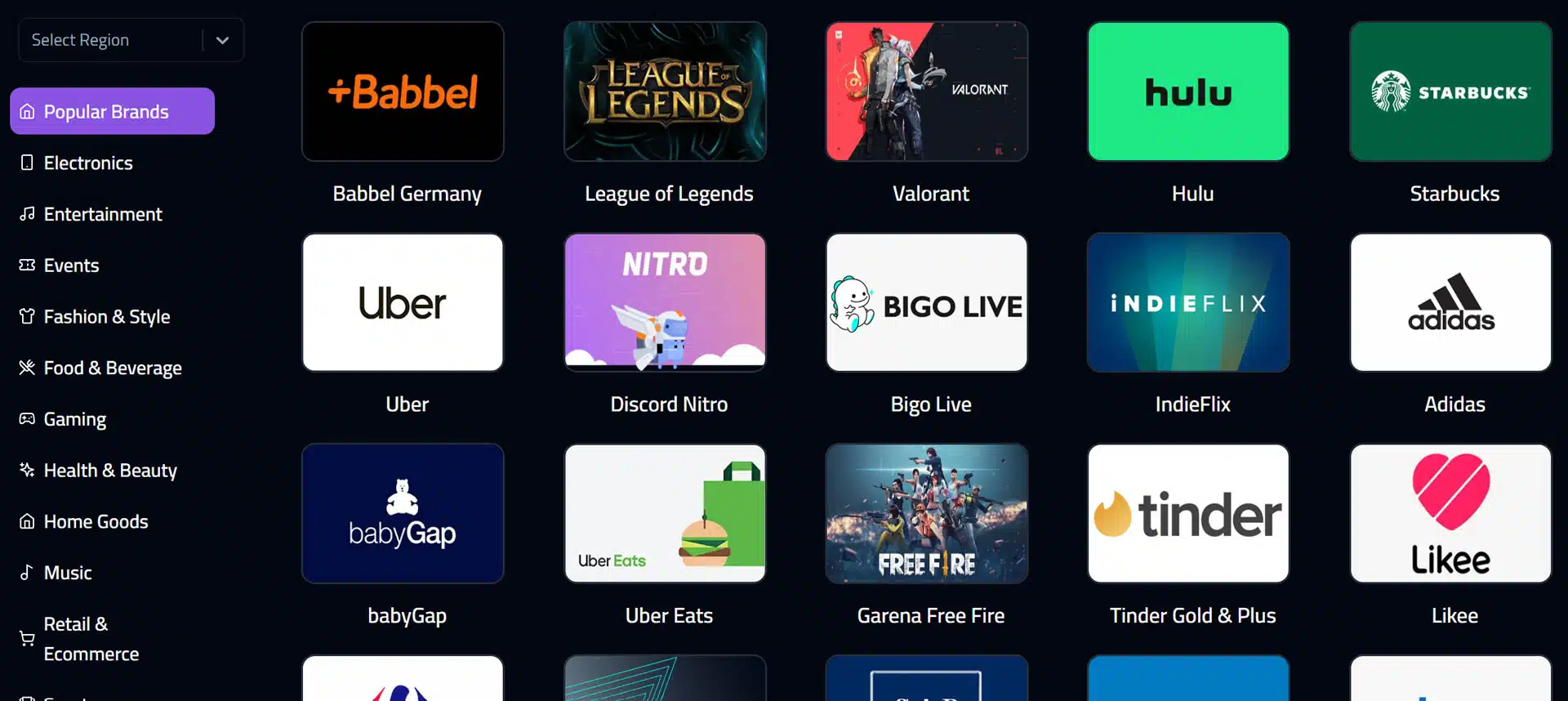 Buy VISA gift Card with Crypto