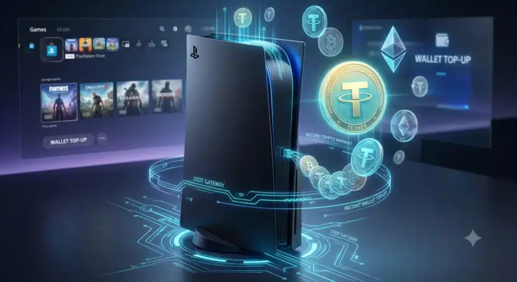 buy playstation gift card USDT