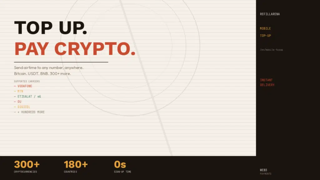 esim top up with crypto and bitcoin